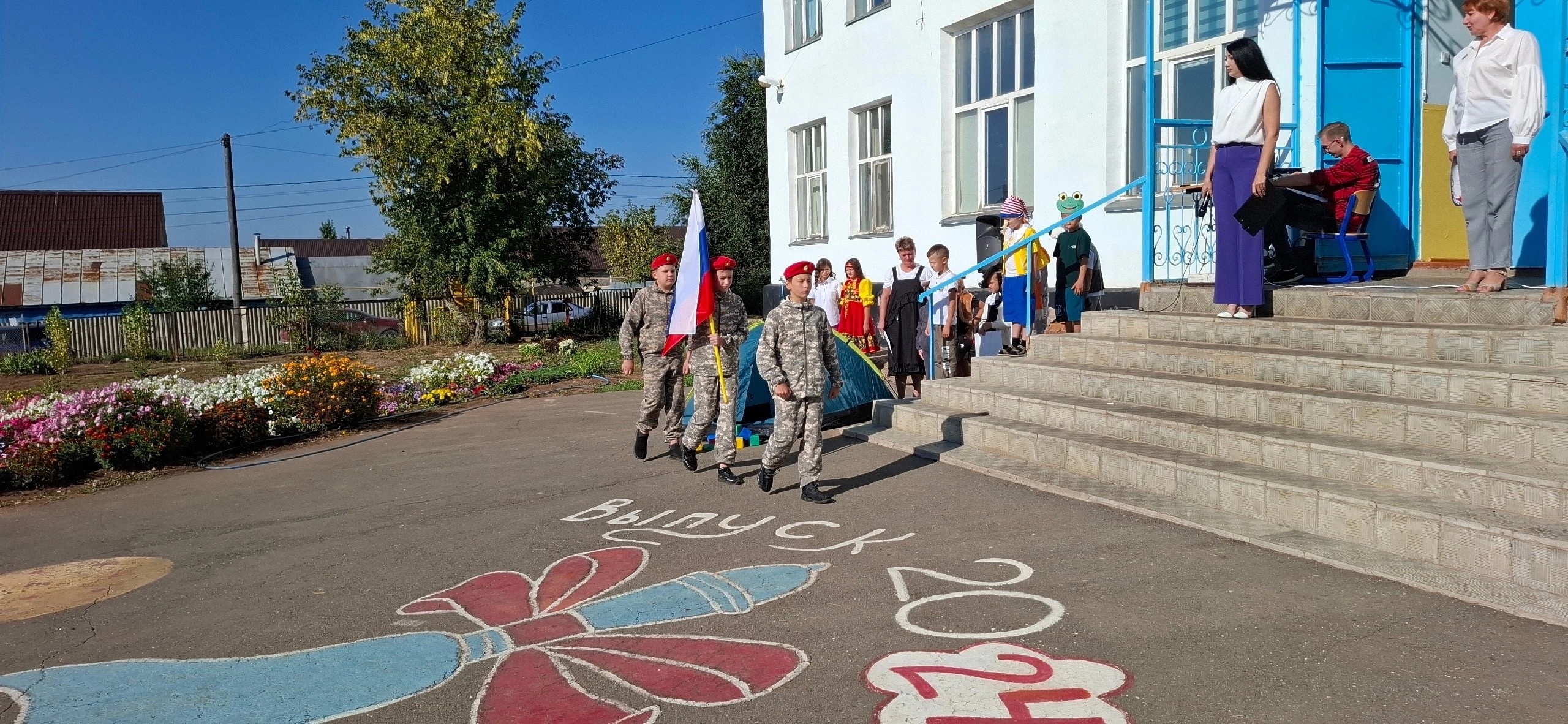 Семейные выходные в школе.